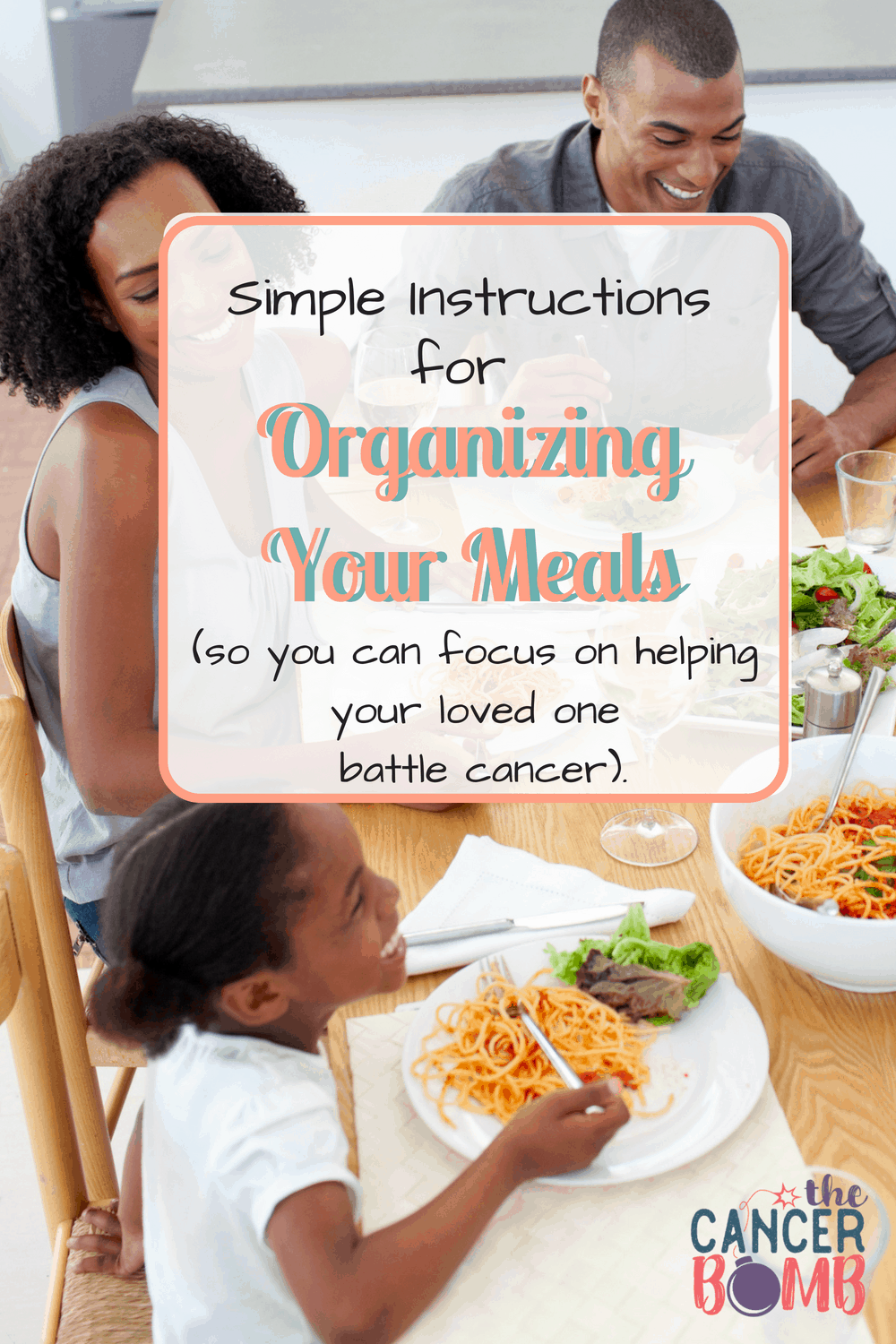 Simple Steps for Organizing Your Meals…so you can focus on helping your loved one battle cancer. The struggle is real! Cancer takes over your whole life and figuring out how to deal with all of this AND take care of the family I have at home is really hard! I desperately appreciate anything that can help me manage all this. This step-by-step guide to organizing your meals is a game changer!