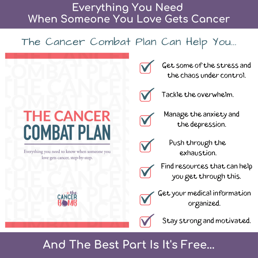 Image and benefits of the free cancer binder pack