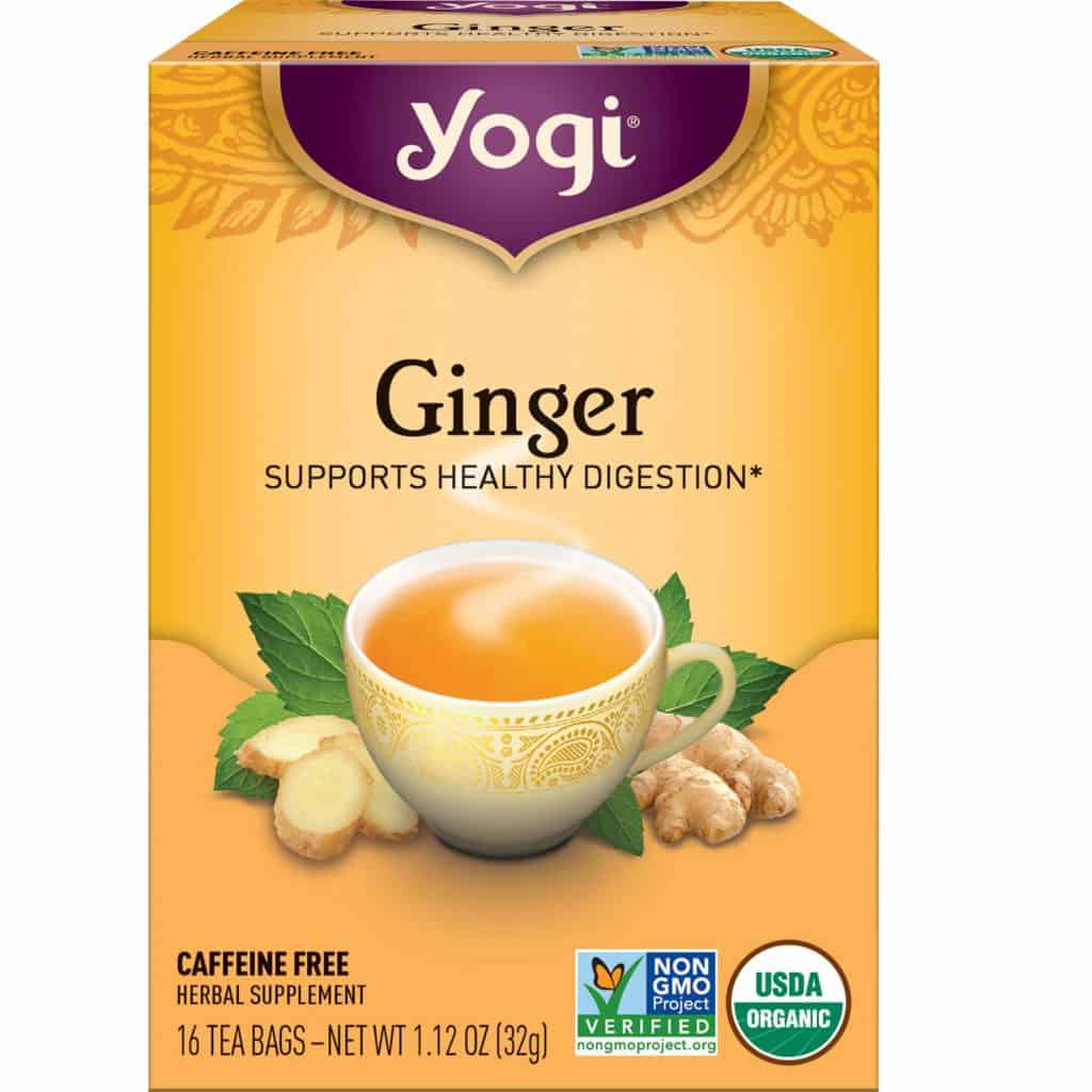 Yogi Ginger Tea-Gift Ideas For Male Cancer Patients 