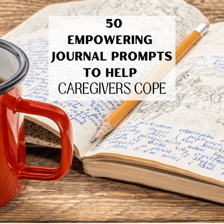 50 Empowering Journal Prompts for Stress and Anxiety to Help Caregivers Cope.
