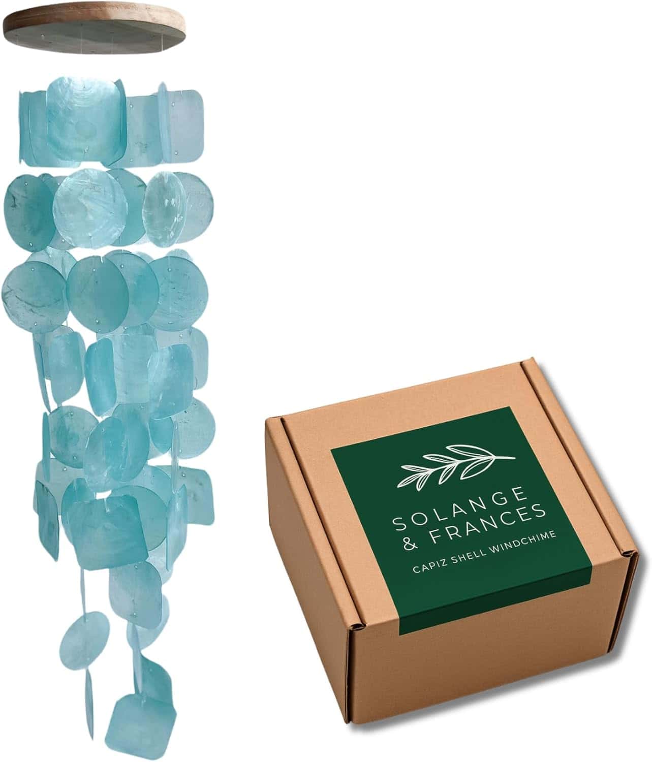 Blue Sea Glass chimes
